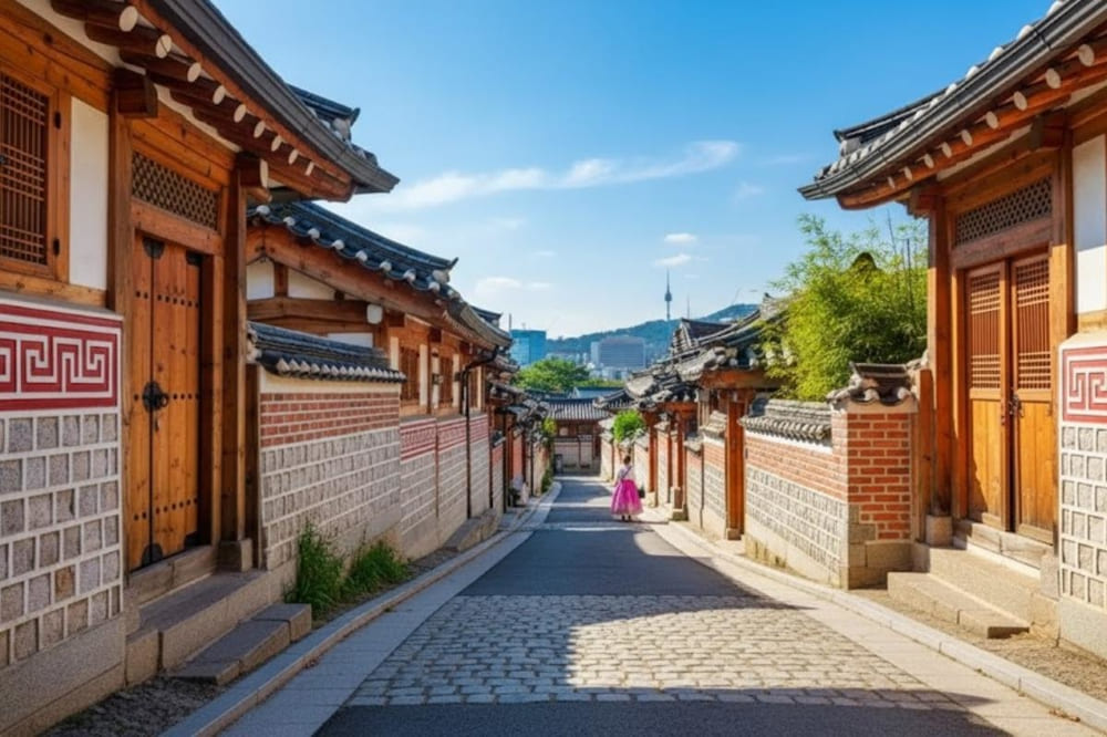 L&agrave;ng cổ Bukchon Hanok